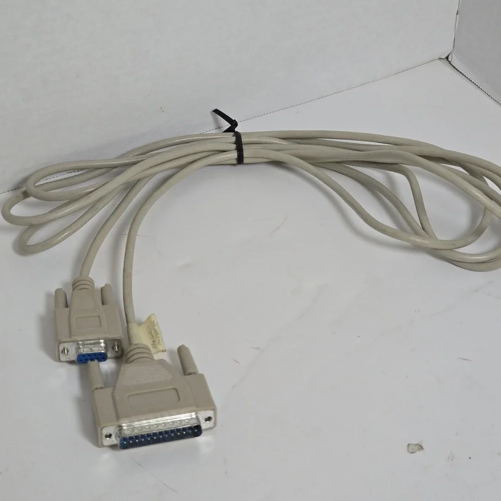 Lot/15 Vintage Parallel Printer Cables Variety + Adapters Computer Power Cords